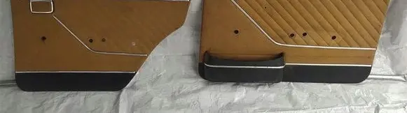 Mercedes-Benz E W123 Door card panel trim set 