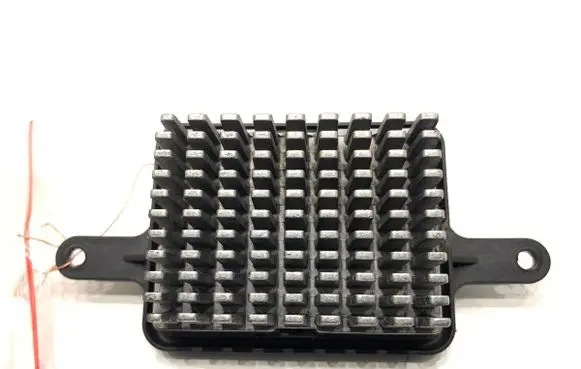 Heater blower motor/fan resistor