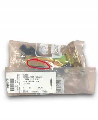 Citroen C3 Pluriel Tailgate/trunk/boot lock/catch/latch 9646044780