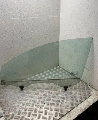 Front door window glass four-door