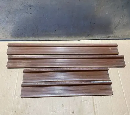 Mercedes-Benz W123 sill trim set (inner) BROWN BRAUN