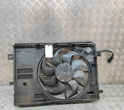 Opel Grandland X Radiator cooling fan shroud 502119600 9836058380