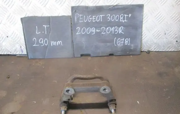 Peugeot RCZ Rear brake disc 290MM