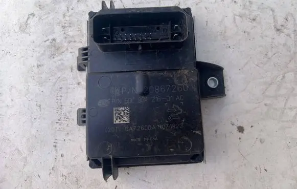 Opel Astra J Fuel injection pump control unit/module 20867260