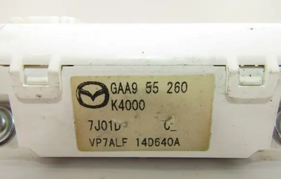 Mazda 6 Other dashboard GAA955260