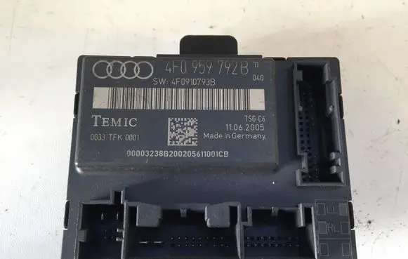Audi A6 S6 C6 4F Door control unit/module 4F0959792B 4F0910793B