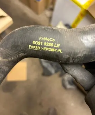 Volvo S60 Engine coolant pipe/hose 6G918286LE S4000238