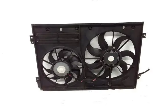 Volkswagen Passat Alltrack Electric radiator cooling fan 1K0121207BC 1K0121205AD