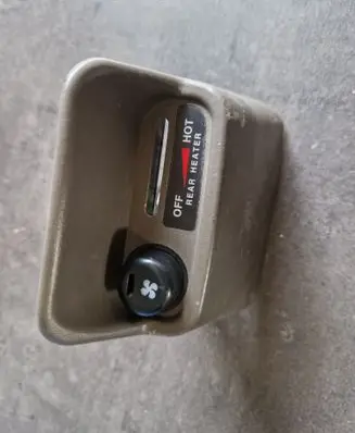 Mitsubishi Pajero Sport I Interior fan control switch 