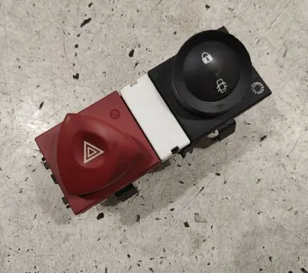 Renault Megane II Hazard light switch 8200095493