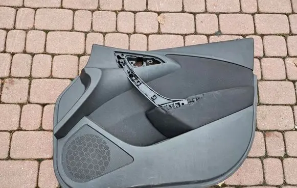 Front door card panel trim