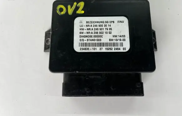 Mercedes-Benz GLA H247 Hand brake control module A2469003014 A2469021002 A2469017905