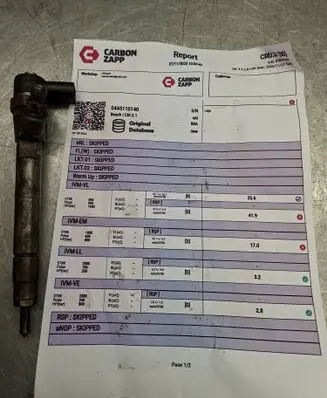 Mercedes-Benz E W211 Fuel injector a646700287