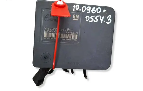 Opel Astra H ABS control unit/module S27649475 13246535 10096005543