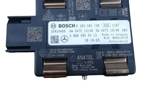 Mercedes-Benz C W205 Distronic sensor radar A0009058913 39R14488