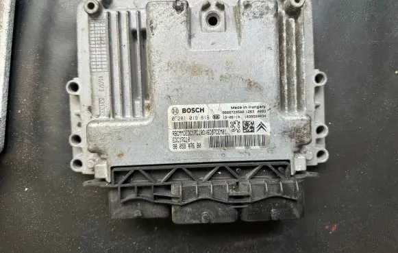 Citroen C3 Picasso Engine control unit/module 0281019819 9666729580 9805942680