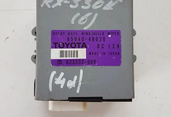 Lexus RX 330 - 350 - 400H Window wiper interval relay 8594048020