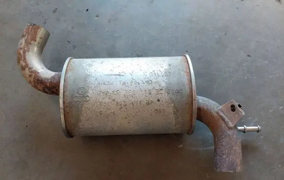 Audi A4 S4 B7 8E 8H Muffler/silencer 8E0253411BP