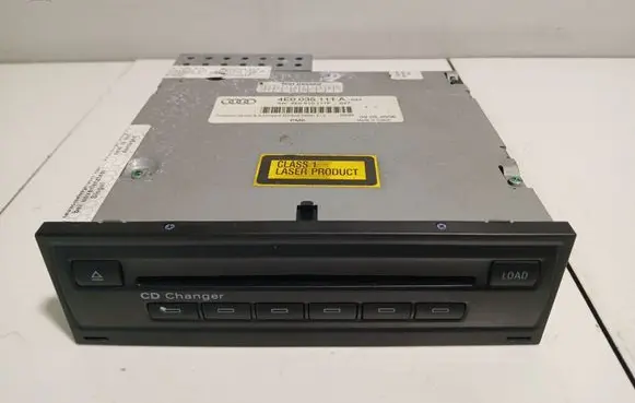 Audi A8 S8 D3 4E CD/DVD changer 4E0035111A