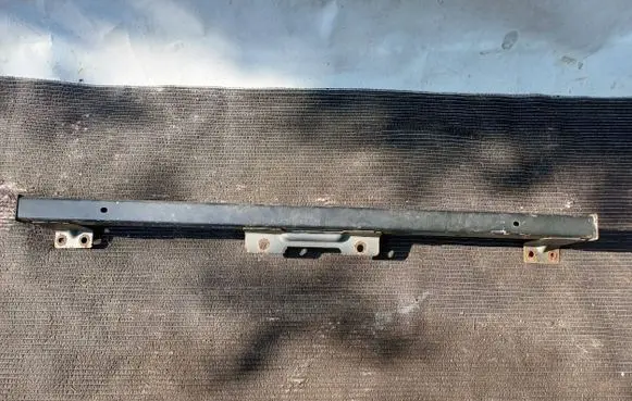 Rear bumper support beam