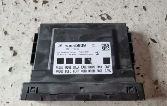 Opel Corsa E Center console control module