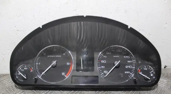Peugeot 407 Speedometer (instrument cluster) 9658137280