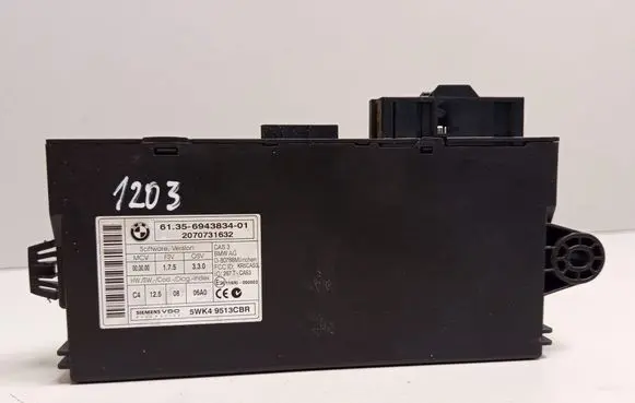 BMW 5 E60 E61 CAS control unit/module 694383401 6943834 2070731632
