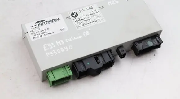 BMW 3 E92 E93 Convertible roof control unit 7199885 081480153 55892110