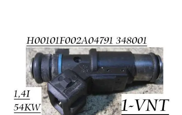 Peugeot 207 Fuel injector 348001 H00101F002A04791