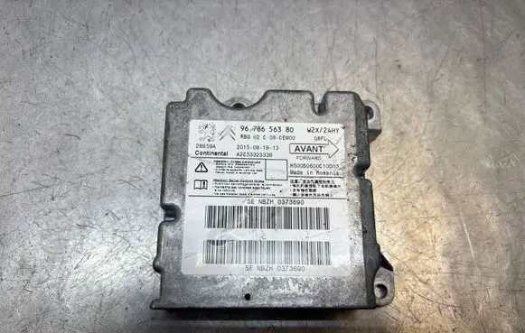 Peugeot 508 Airbag control unit/module 9678656380