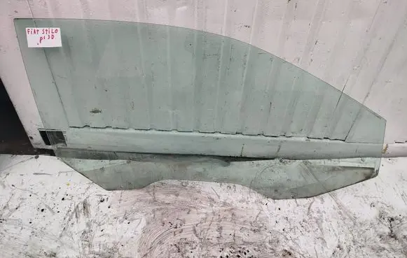 Fiat Stilo Front door window/glass (coupe) 43R001583 43R00335