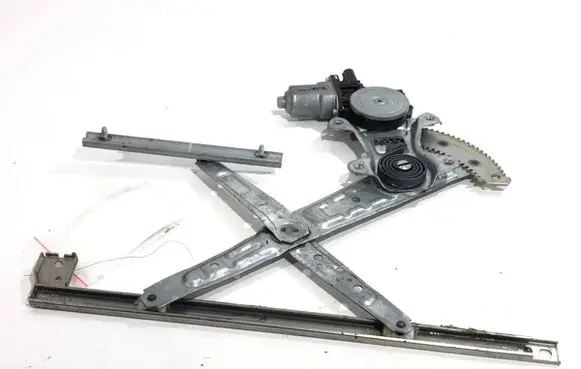Front door window regulator with motor