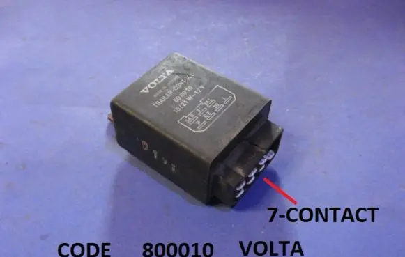 Mazda 323 Tow bar relay 800010