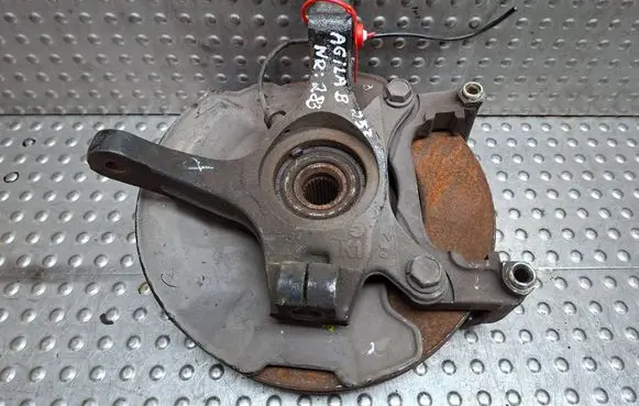 Opel Agila B Front wheel hub spindle knuckle S25056283