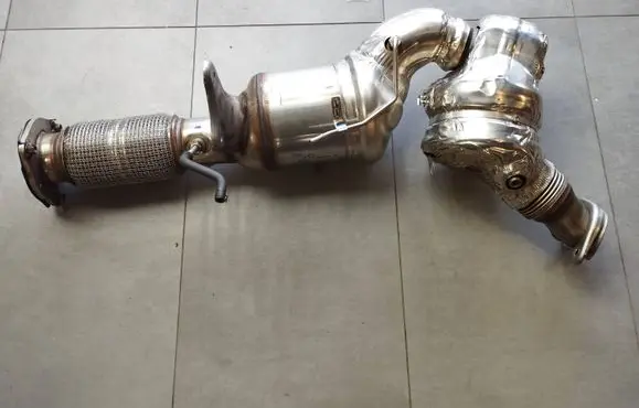 Volkswagen Amarok II Catalyst/FAP/DPF particulate filter MB3G5L243JH MB3G5F297ADA