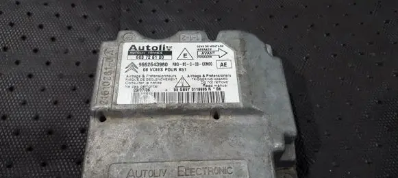Citroen C4 I Airbag control unit/module 9662643980 603726100