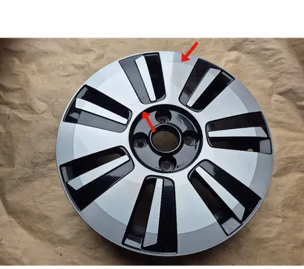 Volkswagen Up R15 alloy rim 1S0601025AH