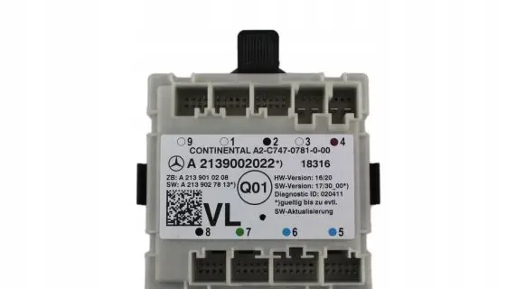 Mercedes-Benz E W213 Door control unit/module A2139002022
