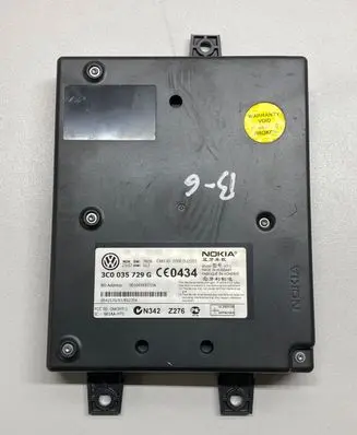 Volkswagen PASSAT B6 Bluetooth control unit module 3C0035729G 001069E8733A N342Z276