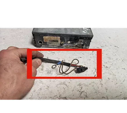 Mercedes-Benz W123 Sound system wiring loom BECKER EUROPE2000 GRANDPRIX