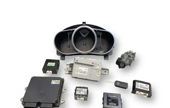 Mazda CX-7 Engine ECU kit and lock set L37J18881C L37J189R1 EH1467560