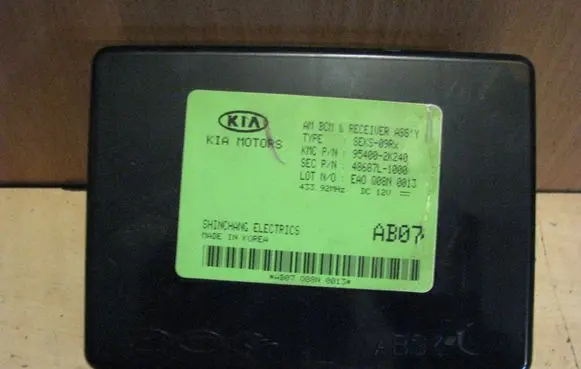 KIA Soul Other control units/modules 954002K240
