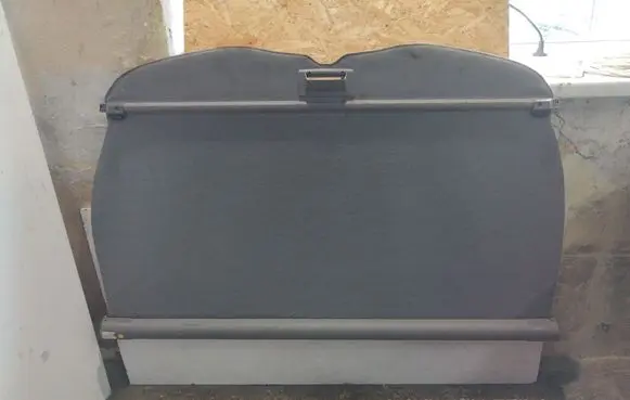Parcel shelf load cover