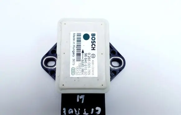 Citroen C4 II ESP acceleration yaw rate sensor 0265005765 9664661580