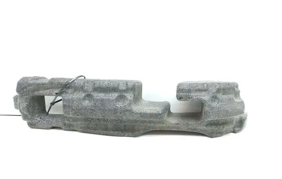 Front bumper foam support bar