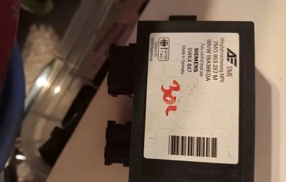 Volkswagen Sharan Immobilizer control unit/module 7m095325m