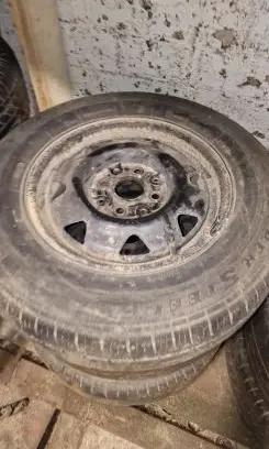 Audi 100 200 5000 C3 R14 steel rim 431601025L 431601025R