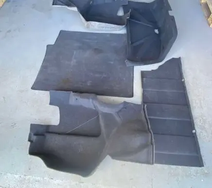 Mercedes-Benz E W124 Trunk/boot mat liner 1246800742 1246941425