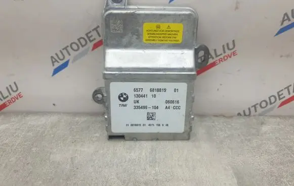 BMW X1 F48 F49 Airbag control unit/module 6818815 65776818815