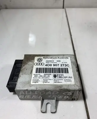 Audi A6 Allroad C5 Tire pressure control unit 4D0907273C